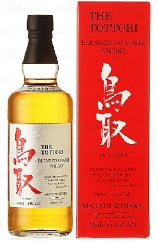 WHISKY TOTTORI BLENDED RED 0,7L 43% JAPONIA