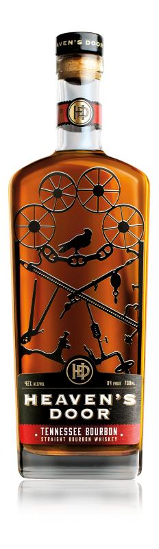 whiskey Burbon Heaven\'s Door Straight Tennesee 0,7 litra