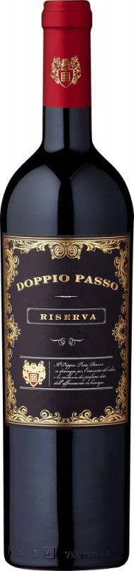 Wino Doppio Passo Riserva - włoskie czerwone, wytrawne 0,75l