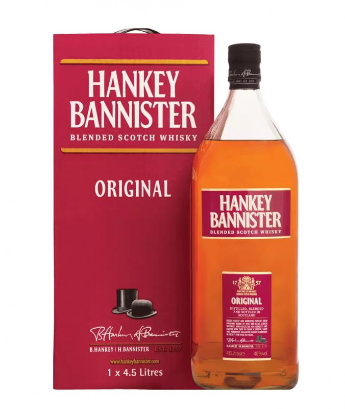WHISKY HANKEY BANNISTER ORIGINAL 4,5L 40% SCOTH WHISKY