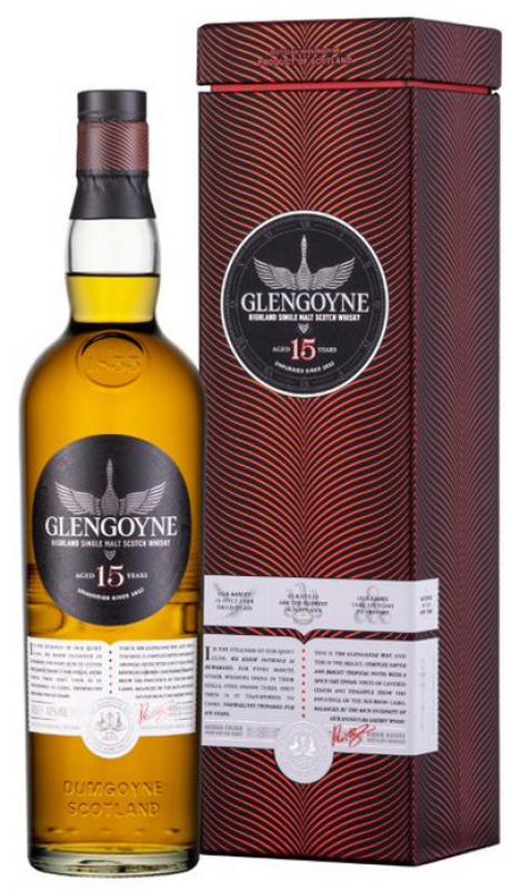 Glengoyne 15 YO Highland Single Malt - whisky szkocka 0,7 litra