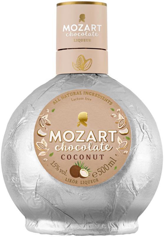 Likier Mozart Chocolate Coconut 0,5l 15% - likier czekoladowo-kokosowy