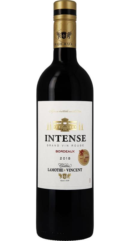 Wino Chateau Lamonthe-Vincent Intense Rouge - wino francuskie czerwone, wytrawne