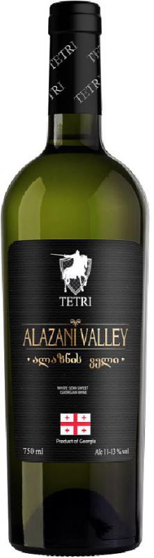 Wino Tetri Alazani Valley - wino gruzińskie białe, półsłodkie