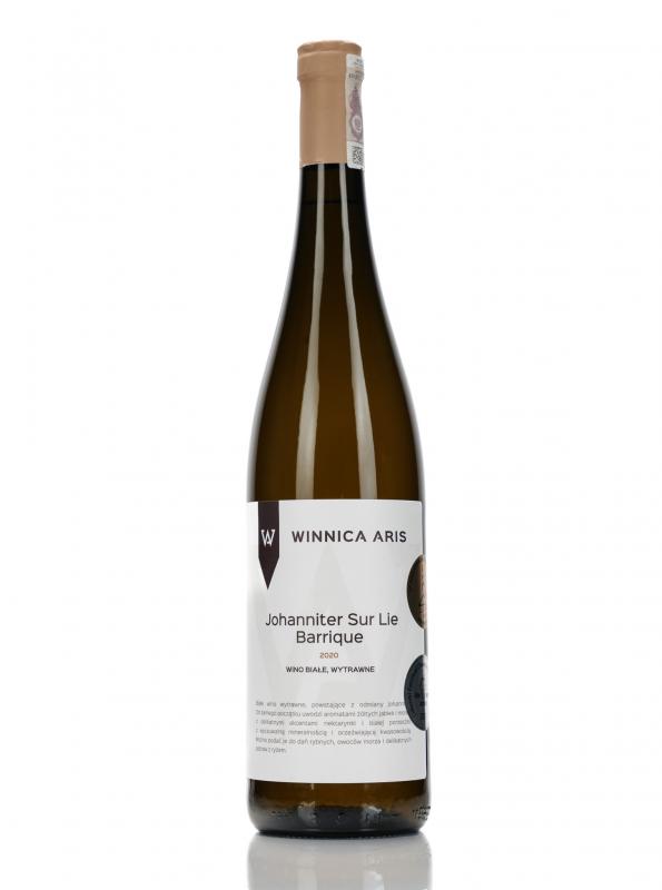 Wino Aris Johanniter Sur Lie Barrigue białe, półwytrawne - wino regionalne