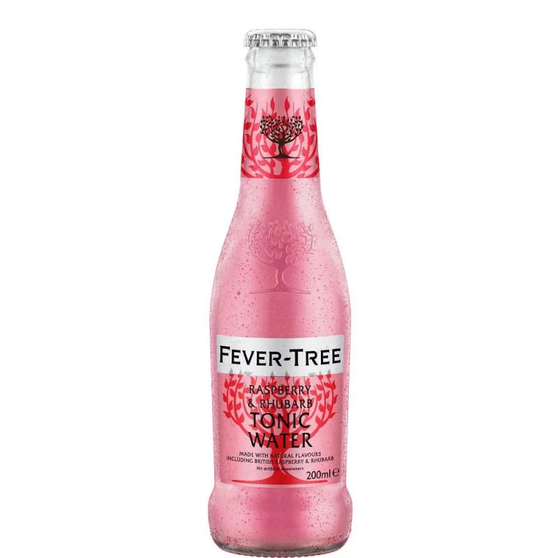 Fever-Tree Tonic Raspberry & Rhubarb 0,2l - tonik o smaku maliny i rabarbaru