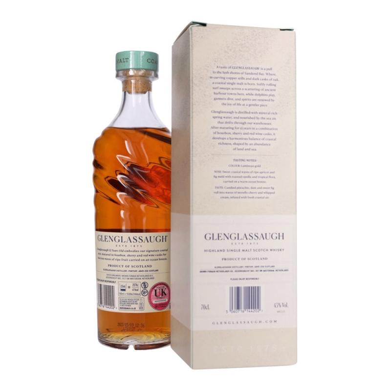 Whisky Glenglassaugh 12 YO 0,7l 45%