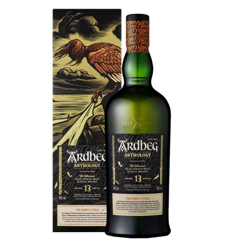 Nowa edycja Whisky Ardbeg Anthology: Harpy\'s Tale 13 YO 0,7l 46%