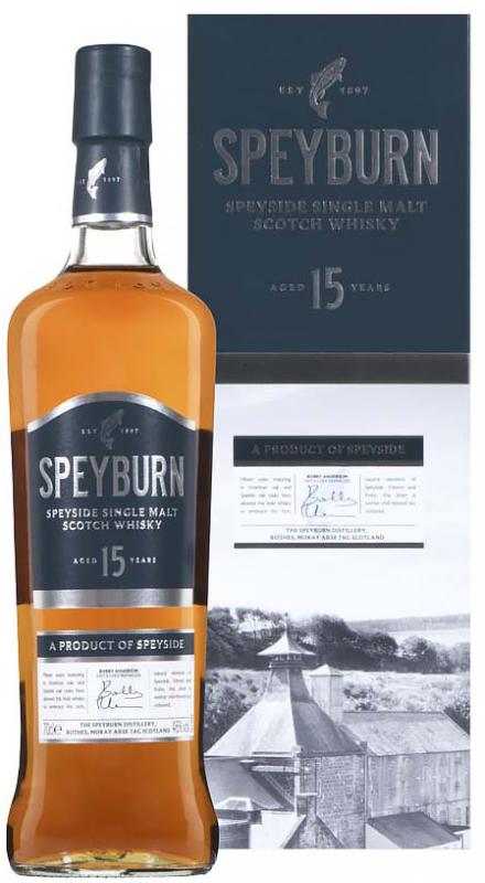Whisky Speyburn 15 YO 0,7l 46% - szkocka whisky single malt