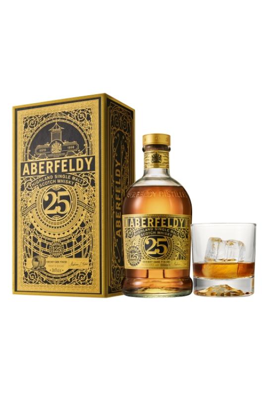 25-letnia whisky Aberfeldy wydana w limitowanej ilości na 125 lecie destylarni