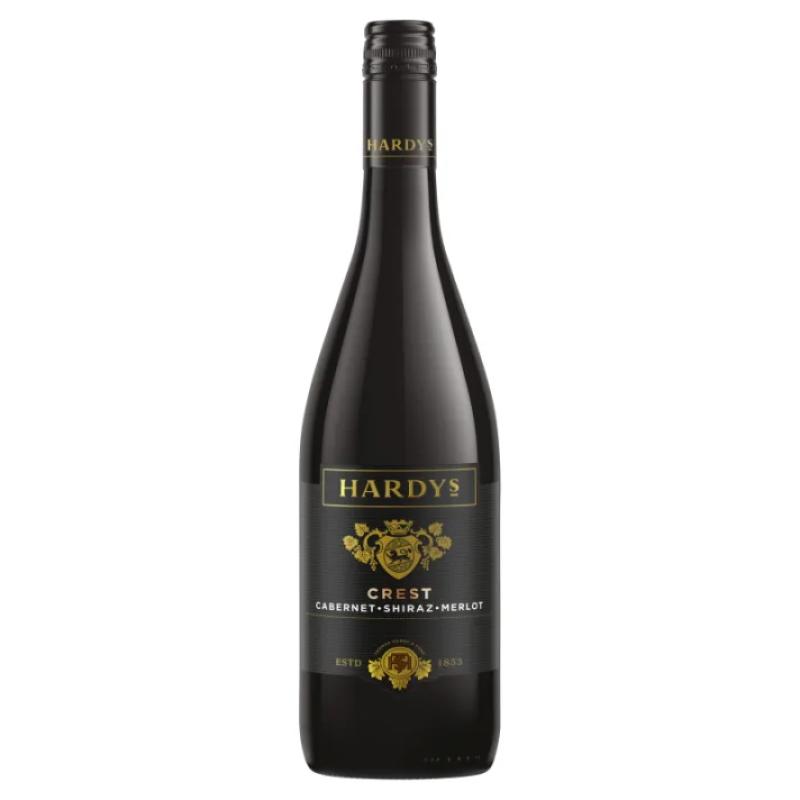 Wino Hardys Crest Cabern Shiraz Merlot czerwone wytrawne 0,75 litra