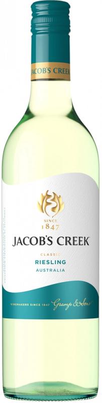 Australijskie Wino Jacob\'s Creek Riesling białe, wytrawne 0,75l 11%