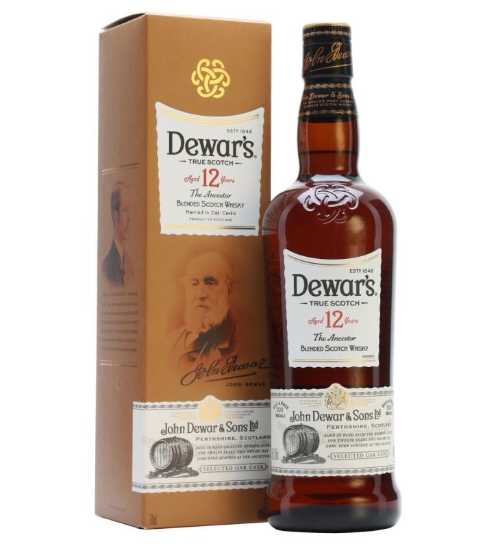 Whisky Dewar\'s 12 YO w kartonie 0,7l 40%