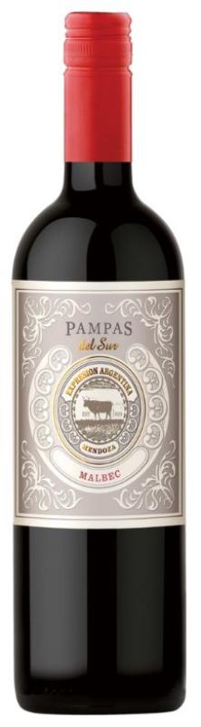 Wino Pampas Del Sur Malbec czerwone, wytrawne 0,75l 12,2%