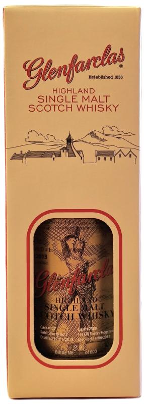 Whisky Glenfarclas Vintage 2013/2023 Cask 2389 Single Malt \Kolos z Rodos\ 0,7l 61%