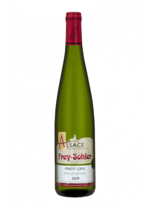 Wino Alsace Frey-Sohler Pinot Gris 0,75l białe, wytrawne Francja 13%