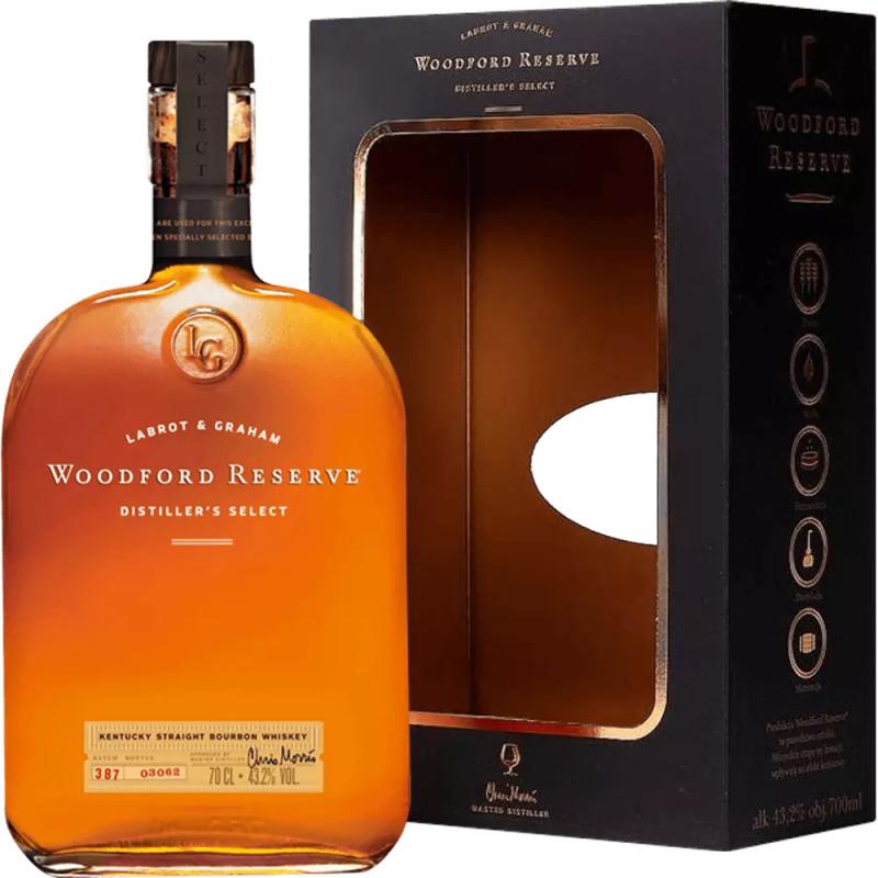 Whiskey Bourbon Woodford Reserve 0,7l 43,2%