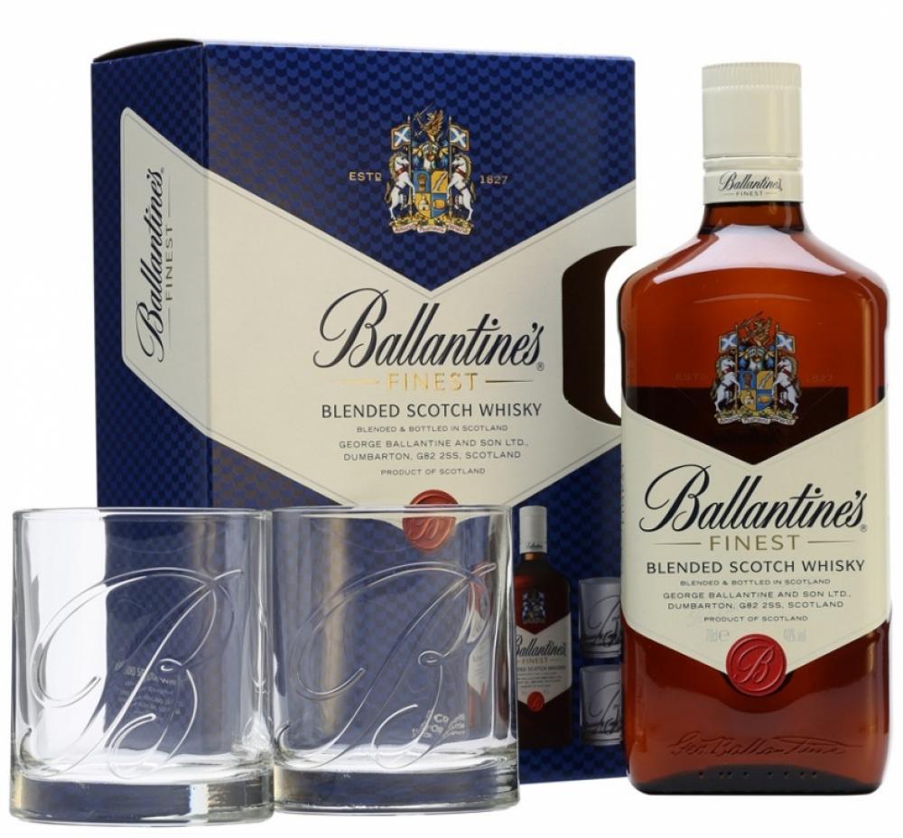 Ballantine's whisky 0.7l 40%+2xskl 21% (5010106114667)