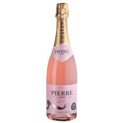 Wino musujące Pierre Rose Sparkling Zero Bezalkoholowe   różowe, wytrawne