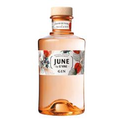 Gin June By G'Vine Peach 0,7l 37,5% francuski gin o smaku brzoskwini i letnich owoców